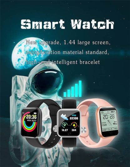 BelleCel's Smart Watch with Bracelet - Black