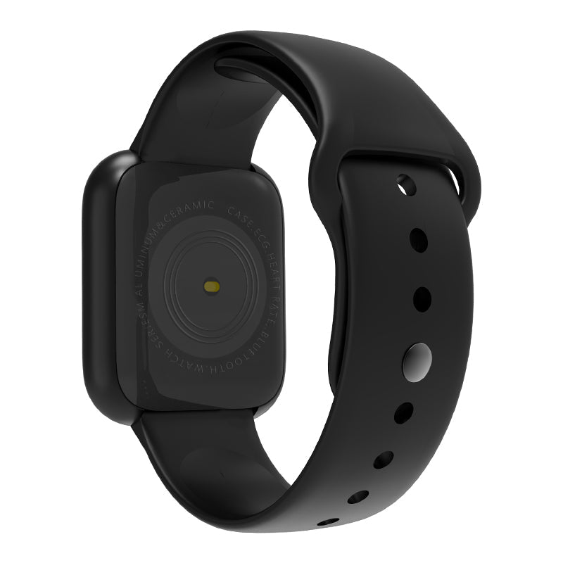bellecel's smart watch with bracelet - black