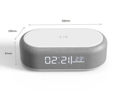 Bellecel's Night Light Alarm Clock and Wireless Charger (4 in 1)