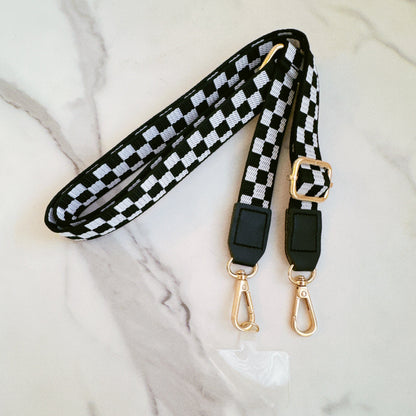 BelleCel's Checkered Crossbody Phone Lanyard