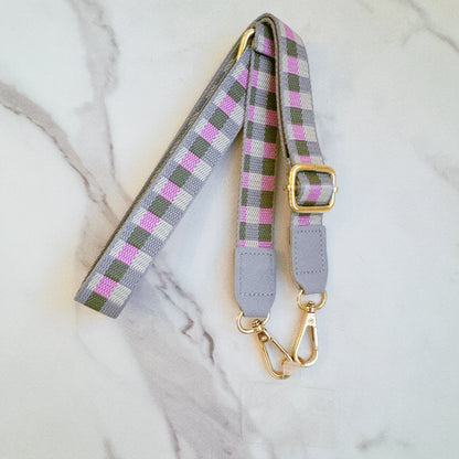 BelleCel's Checkered Crossbody Phone Lanyard