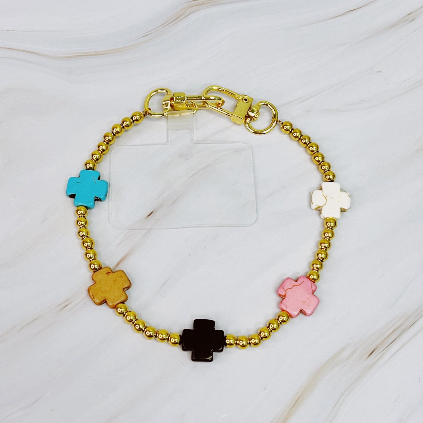 bellecel's blessed in colors phone wrist lanyard