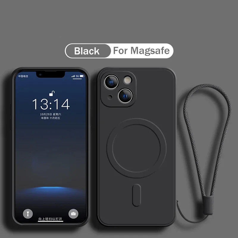 bellecel's magsafe magnetic wireless charging case for iphone