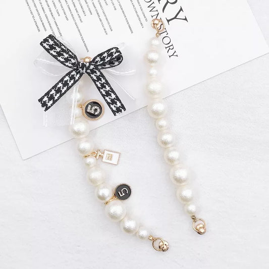 BelleCel's Pearl Phone Chain Lanyard