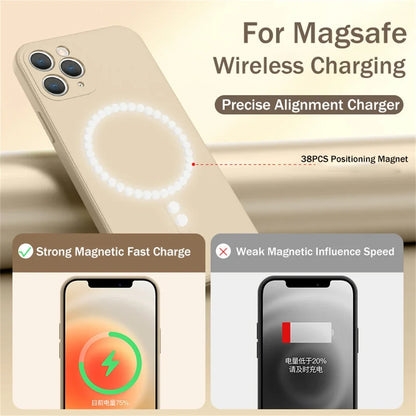 BelleCel's Magsafe Magnetic Wireless Charging Case for iPhone