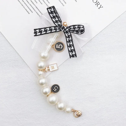 BelleCel's Pearl Phone Chain Lanyard