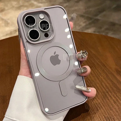 BelleCel's Pink Transparent Acrylic Shockproof Case for iPhone