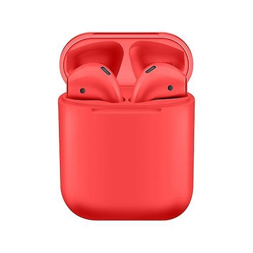 bellecel's macaron earbuds - red