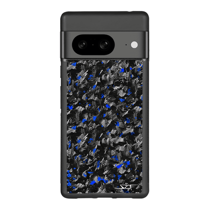 BelleCel's Blue Flake Real Forged Carbon Fiber Phone Case For Google Pixel